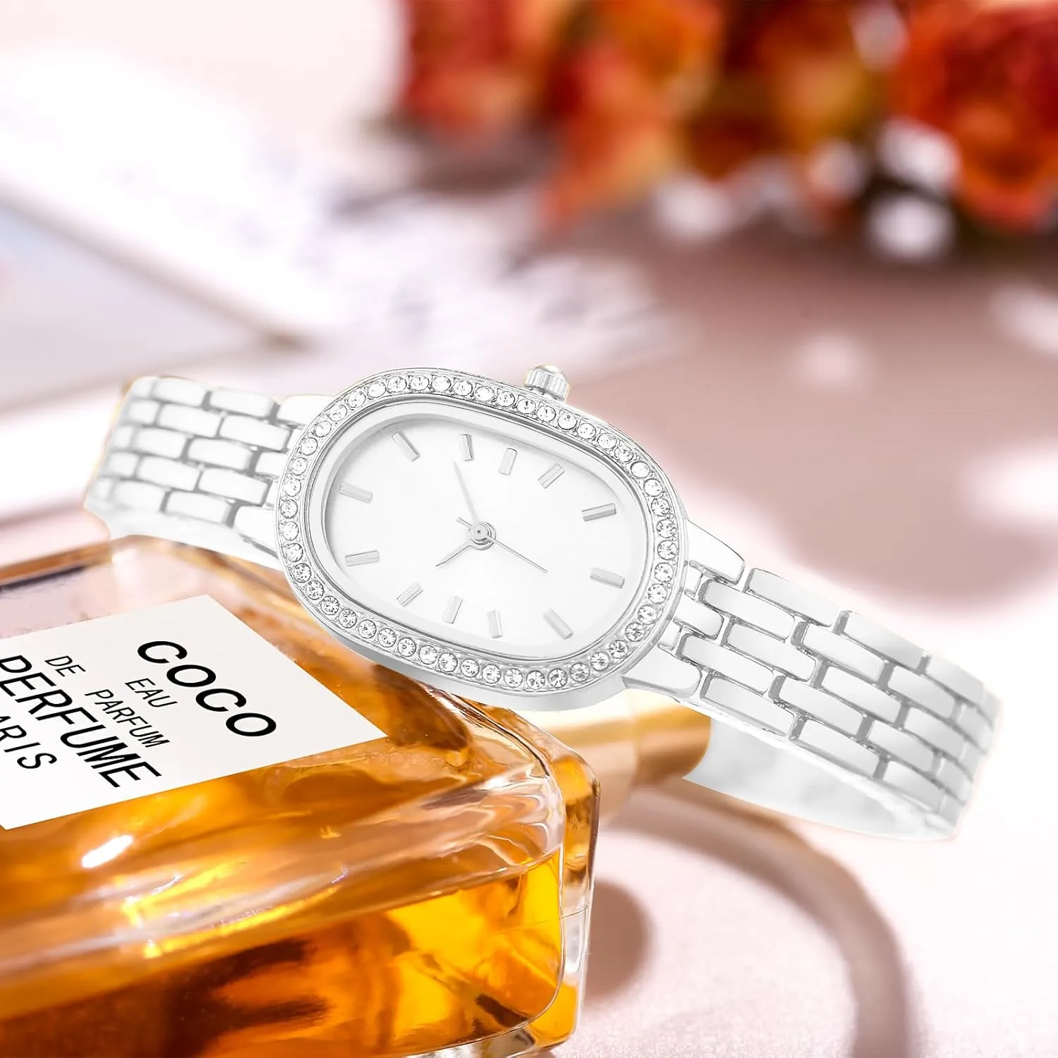 Face Women Watches Ladies Watches Waterproof Steel Dainty Dress Rectangle Female Wrist rancher imprecise eliminate opera calcium Watches Relogio Feminino Small Square 