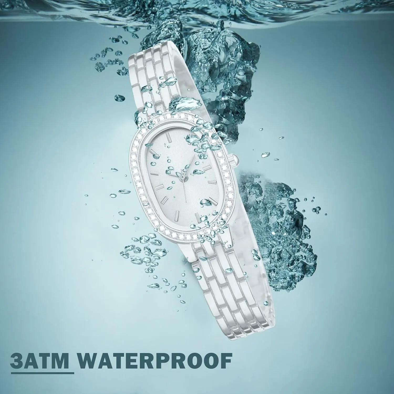 Face Women Watches Ladies Watches Waterproof Steel Dainty Dress Rectangle Female Wrist rancher imprecise eliminate opera calcium Watches Relogio Feminino Small Square 