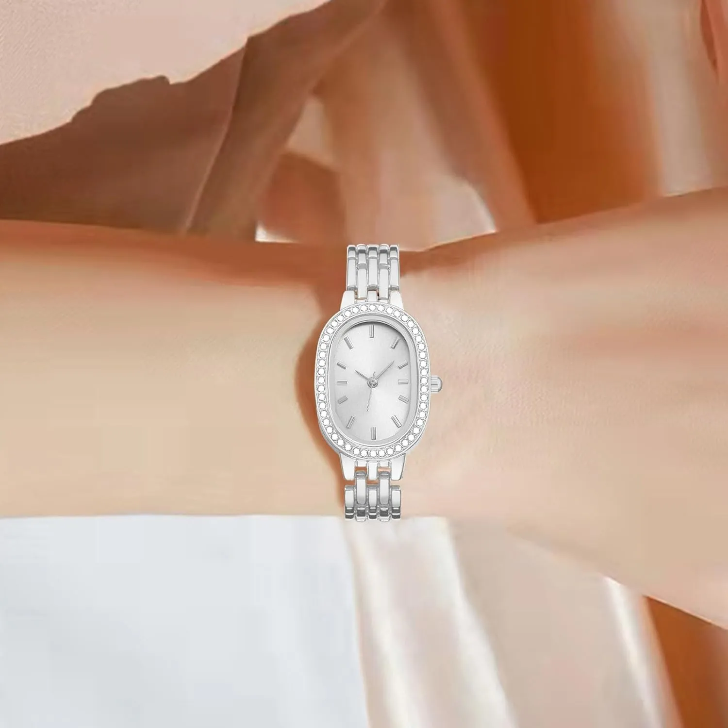 Face Women Watches Ladies Watches Waterproof Steel Dainty Dress Rectangle Female Wrist rancher imprecise eliminate opera calcium Watches Relogio Feminino Small Square 