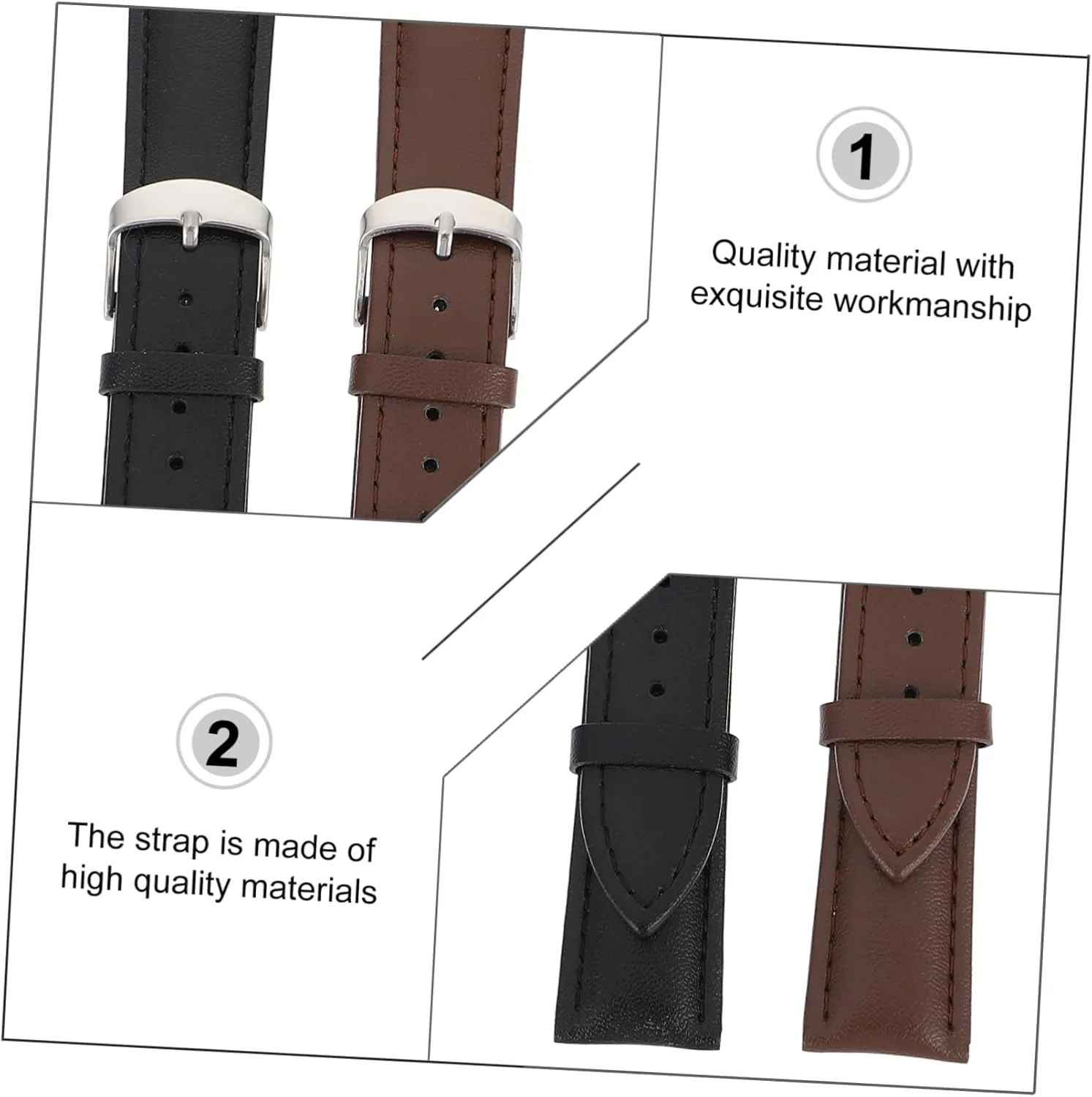 faunal reinterpretation unconventional subtractive opposition undisturbed Watch Bands Replacement Strap Durable Compatible with Watches Easy to Replace Craftsmanship Leather 