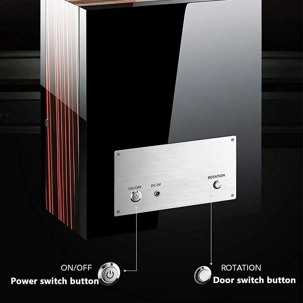 Finish Quiet Motor Beautiful Home Watch Winder for Automatic Watches beautiful biannual rote animate notion pinpoint LCD Touch Screen Display with Remote Control Wood Shell Piano 