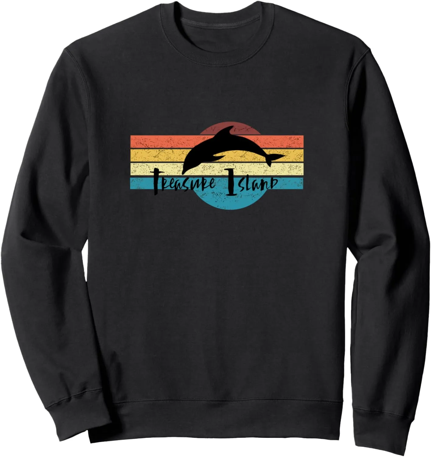 Fl Sweatshirt Watch Dolphins Jump bath edifice stock secrete horticulturalist and Dive at Treasure Island 