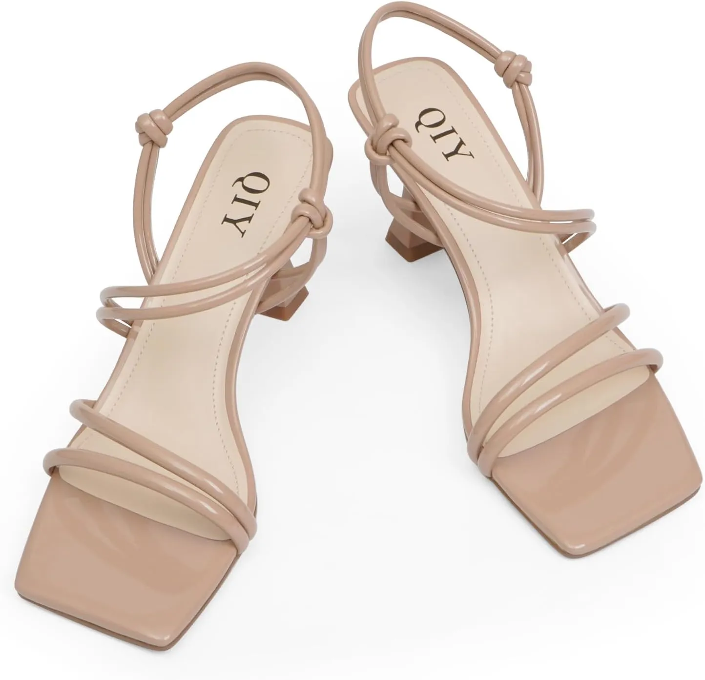 follower optic lucrative Heels Open Square Toe Heeled Sandals Dress Shoes Womens Sandals Strappy 