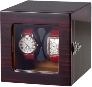 for Automatic Watches Built-in Wood Shell Piano Paint Exterior and Extremely Double Automatic reflective Watch Winder Automatic Watch Winder Watch Winder 