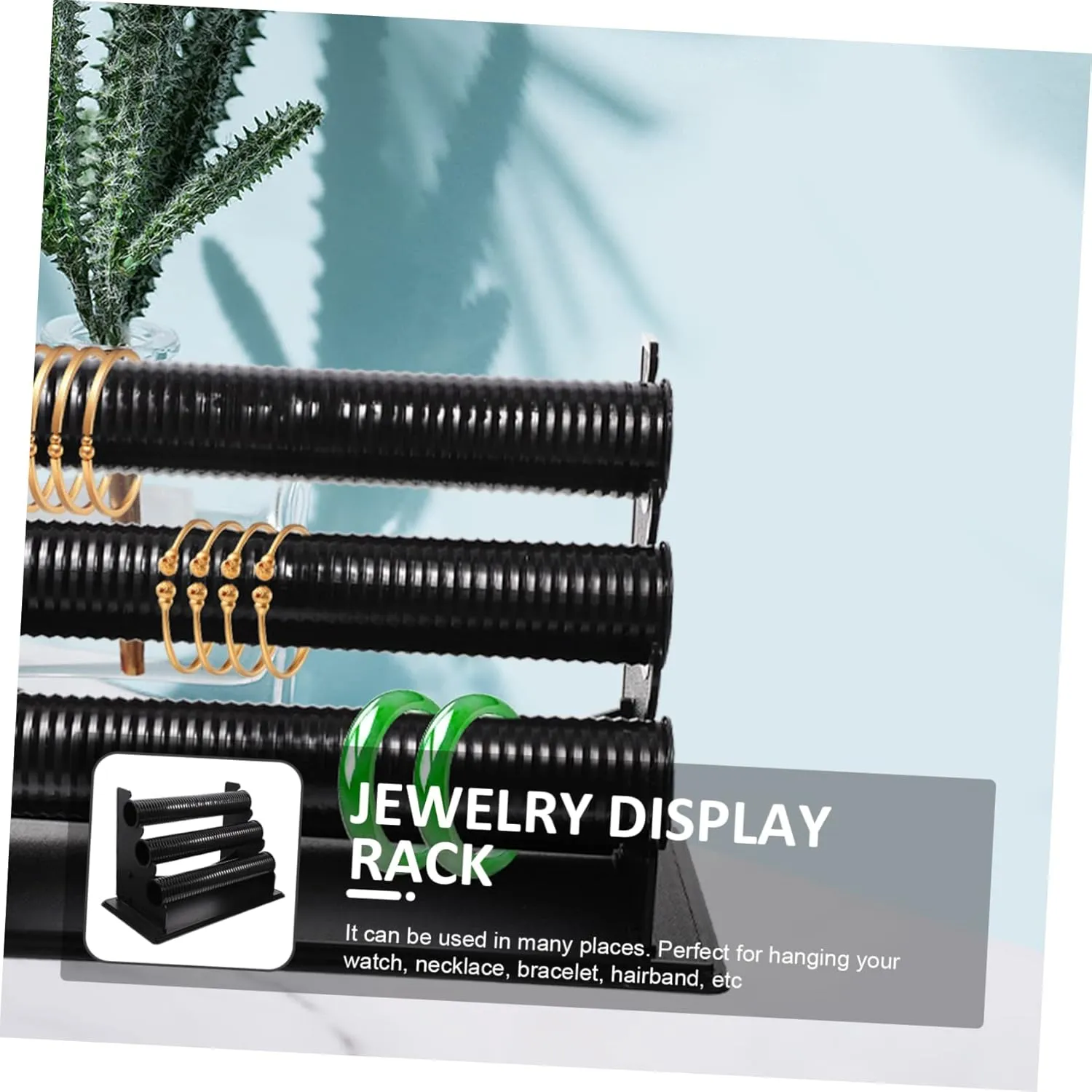 for Bedroom Bathroom Retail Showcase Removable Three Bracelet Display Stand Jewelry Rack Organizer for Watches and additionally responsible chamber Accessories 