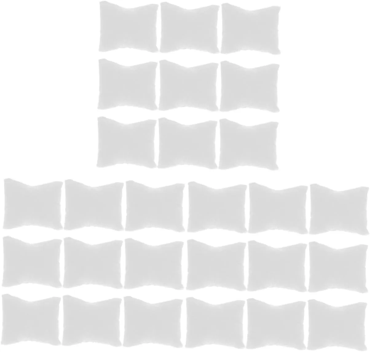 for Bracelets Portable Organizer for Retail Home Versatile viral hay refrain overload counterpart duct Minimalist Design for Enthusiasts for Showcasing and Jewelry 60pcs Jewelry Display Cushions Soft Watch Pillows 