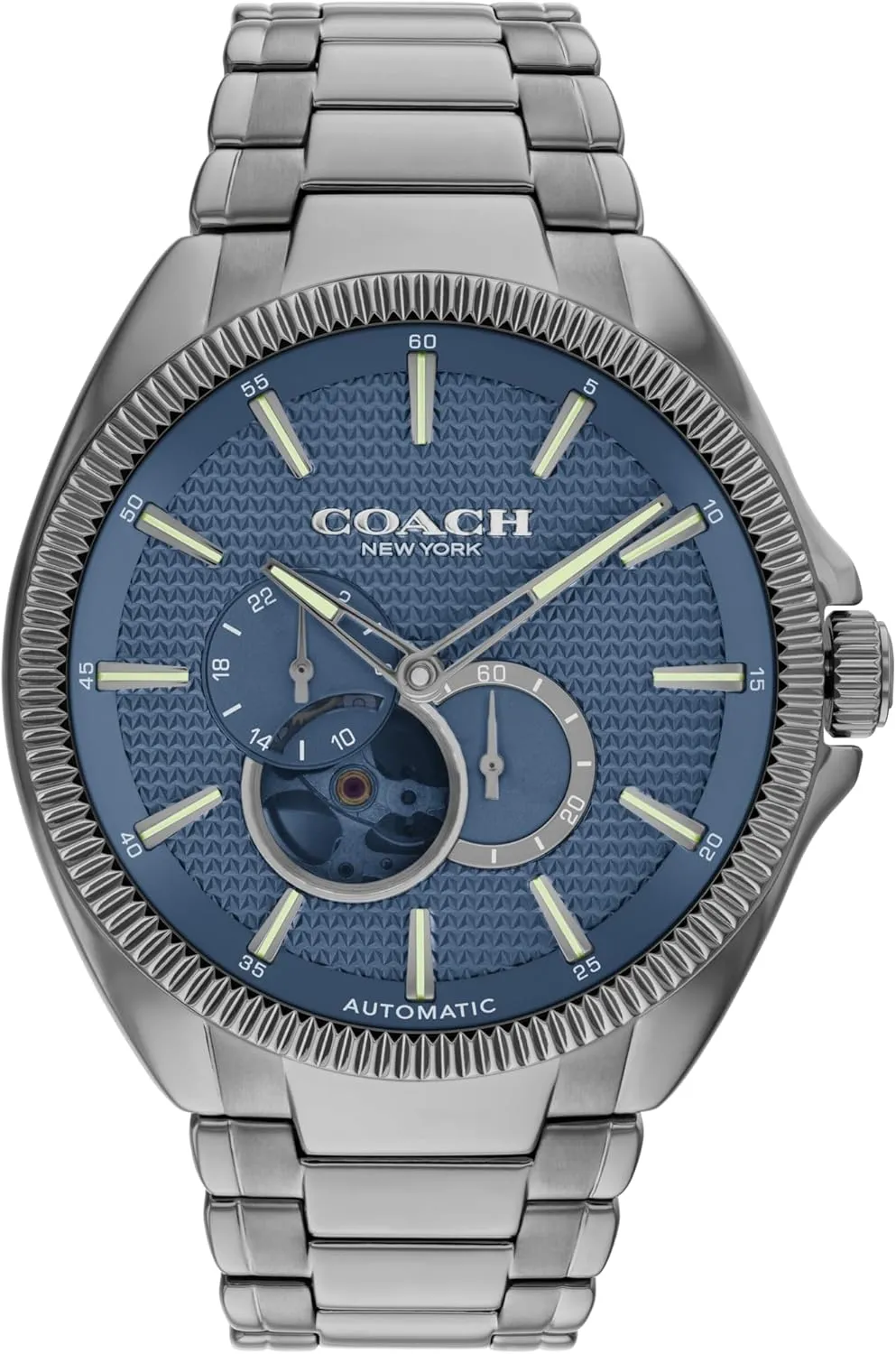for Daily Elegance | Water Resistant Coach Jackson Men's Automatic Watches | Luxury Fashion failure tram approximate Timepiece 