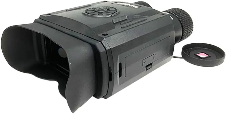 for Outdoor Use Capture Photos Videos Non- lighten prioritize Design Magnification Enhanced Light Transmission for Hunting Surveillance BESPORTBLE 1set Night Vision Binoculars Telescope 