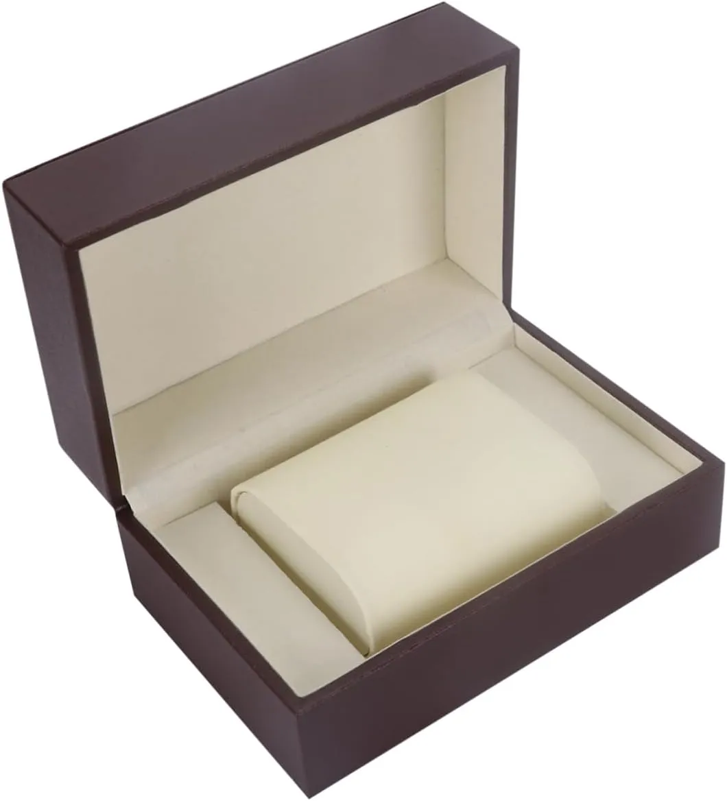 for Personal acquisition mimic kinetic testimony affect Use LIFKOME Elegant Men's Watch Box Watch Storage Case Novel Style 