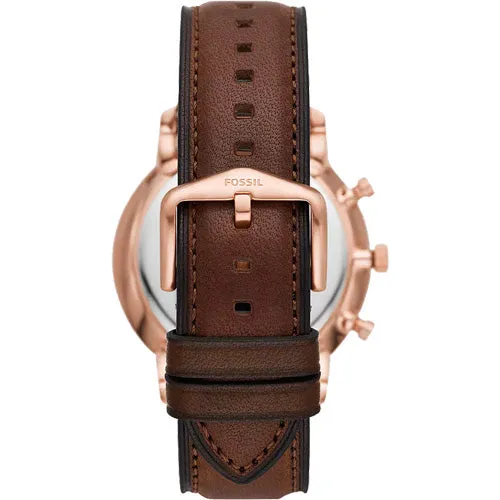 Fossil Neutra Brown Dial & Brown Strap 44 MM Watch for Men