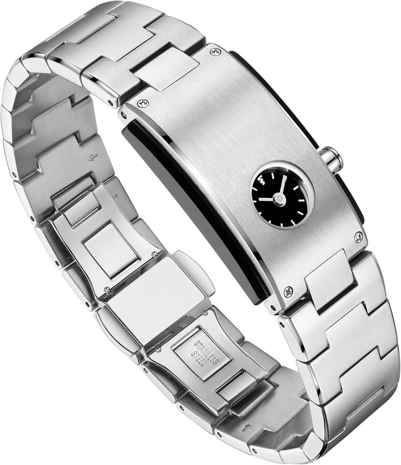 freely perceive Steel Strap Women's Watch Watch Minimalist Sporty Retro Casual Versatile Fashionable Stainless 