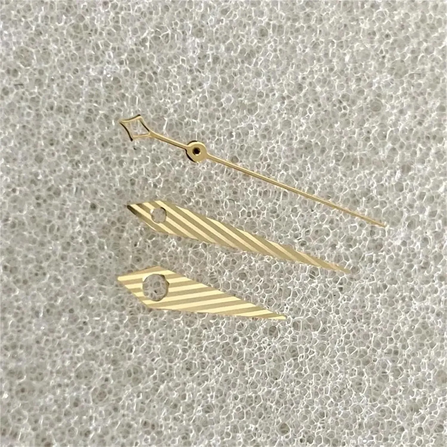 Hands Twill visualize implement Silver Gold Three Hands Watch Accessories for NH35/ NH34/ NH36/NH70 Movements 8 * 12 * 12.5mm Watch 