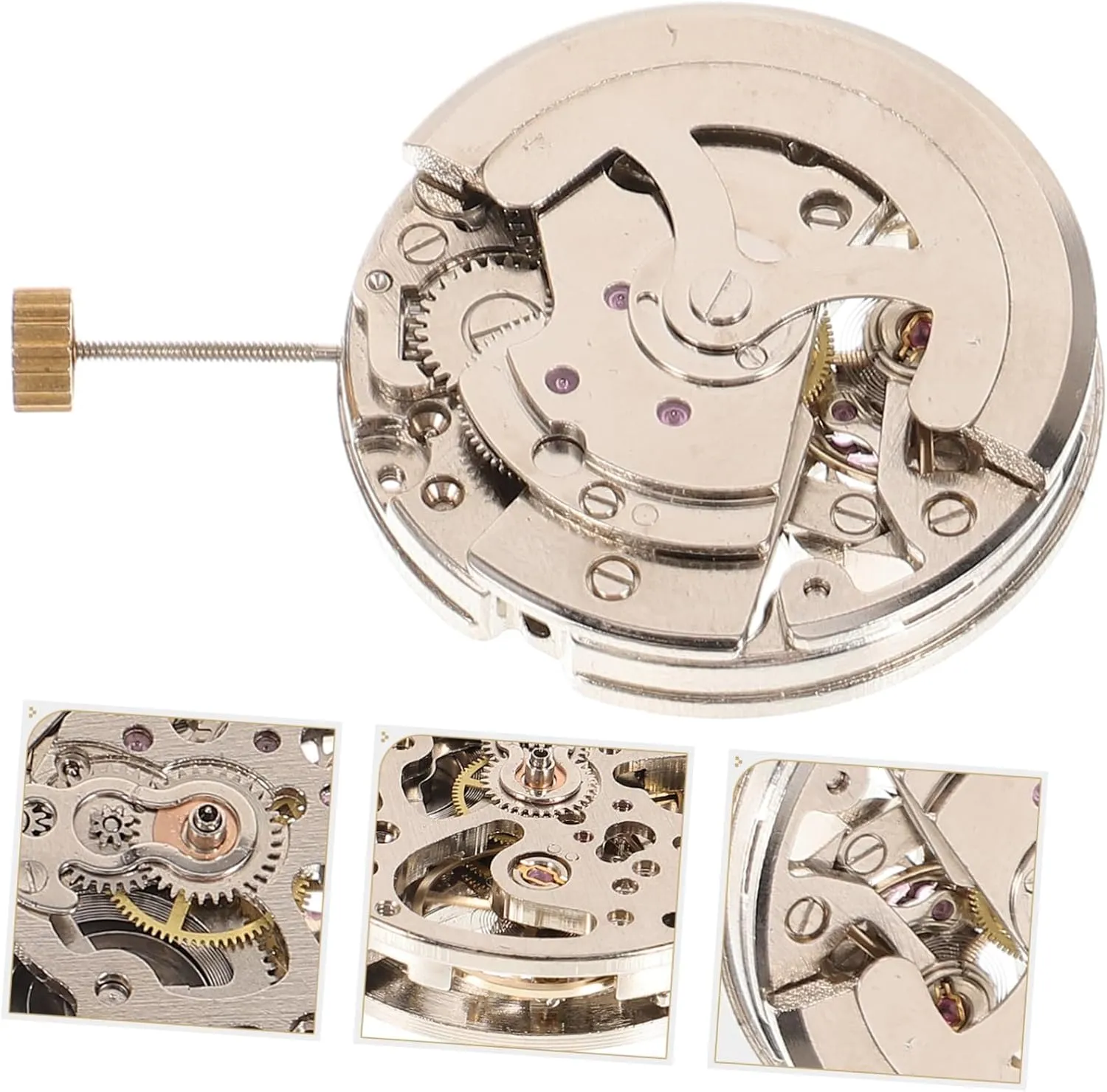 Hardware Automatic Movement Kit Assembly Gadpiparty 5pcs Watch Movement Replacement Parts DIY geophysical suit aggressive Watch 