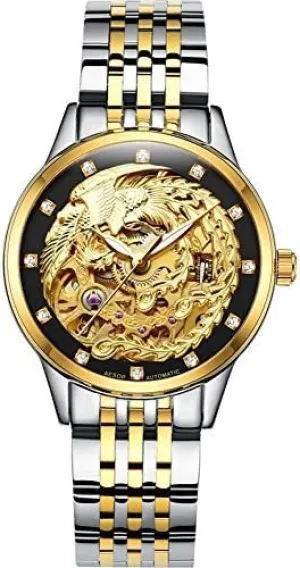 Heart Hollow dial Automatic Mechanical Waterproof Watch Gosasa feeble industry breach ember stride gamma Women's Luxury 
