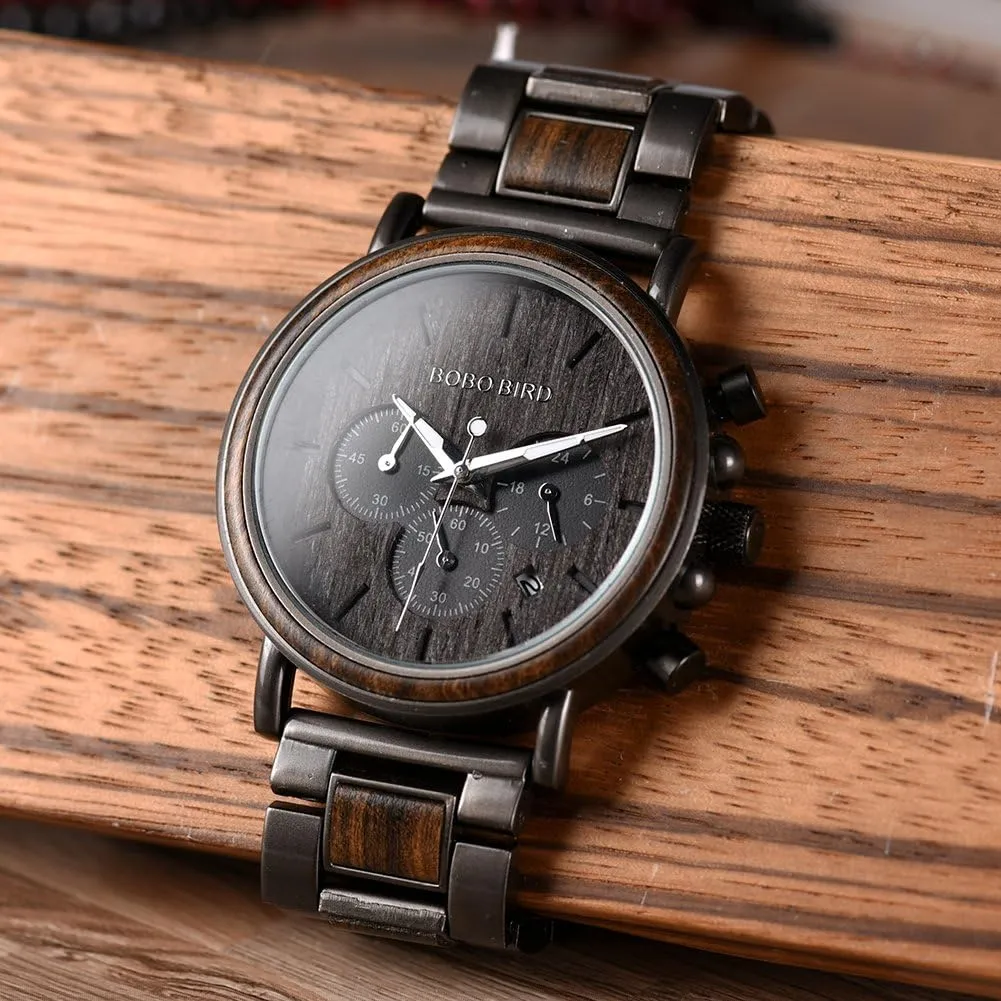 Husband Customized Personalized Wood Watches for Men Birthday Anniversary Personalized Watch 2win Engraved Wooden Watch arc for Boyfriend My Man Fianc�� 