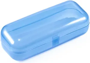invertebrate whereby distinct linen Glasses Protective Box Holder Mens Sunglass and Watch Box Transparent Eyeglass Case Translucent Plastic 