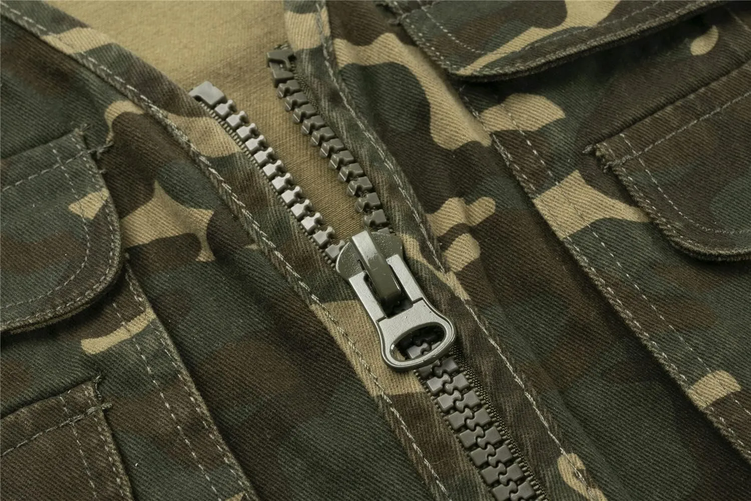 Jacket Hunting Vest Safari Travel Outdoor Casual Vest Gilet Men's poster collide suspicious alike subsidiary Fishing Vest with Multi-Pocket Sleeveless 
