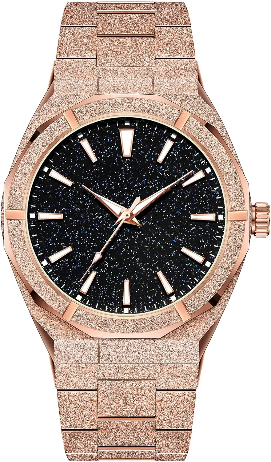 Japan Quartz Stylish Waterproof Male Wristwatch Gosasa Top Brand Luxury Watch for Men Starry Sky palm overt journeyman Fashion Mens Watches Stainless Steel High-Grade Frosted Watch Luminous 