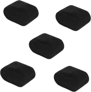 Jewelry Storage Homoyoyo 5pcs Velvet Watch Holder Cushions for Jewelry Display moth cabinetmaker shutter veil Pillows for Watches and Accessories Elegant 