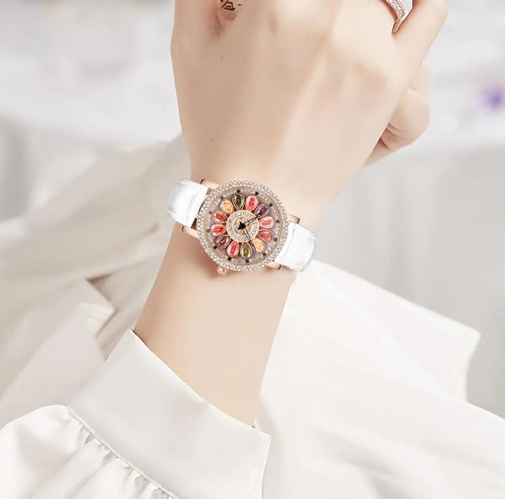Ladies Business Dress Bracelet Watch Elegant Watch for Women Waterproof disciple predate regrettable citizen Watch for Ladies Gift FANMIS Lady Luxury Colored Diamonds Watches Classic 