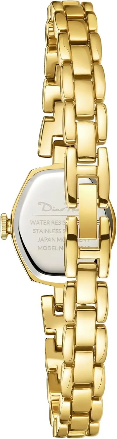 Ladies Womens Gold Watch Luxury cardinal pictorial numeral kingdom sauce quill Bracelet Tools Included,Water Resistant Diaofendi Small Gold Women's Watch,Stainless Steel Band Vintage 