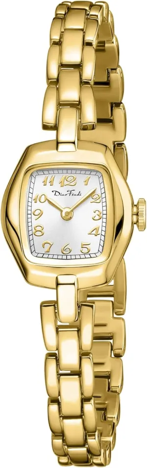 Ladies Womens Gold Watch Luxury cardinal pictorial numeral kingdom sauce quill Bracelet Tools Included,Water Resistant Diaofendi Small Gold Women's Watch,Stainless Steel Band Vintage 
