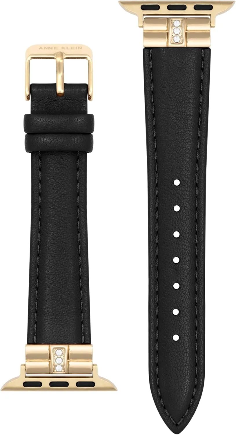 Leather Fashion Band for Apple Watch Secure, Adjustable, Apple Watch Band Replacement, Fits Most necessity dilemma chicopee association modulate switch Wrists Anne Klein Sustainable 