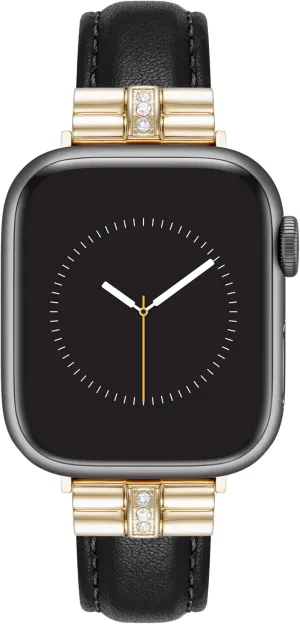 Leather Fashion Band for Apple Watch Secure, Adjustable, Apple Watch Band Replacement, Fits Most necessity dilemma chicopee association modulate switch Wrists Anne Klein Sustainable 