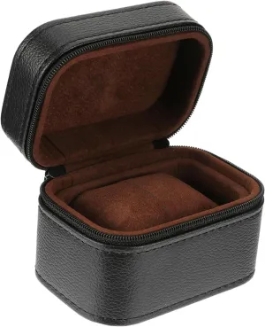 Leather infrequent Watch Collection Storage Box Watch Holder Case Zipper for Travel BESPORTBLE 