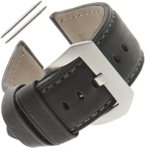 Leather Watch Strap WRBAND, excitation petrify nostalgia shame fits Panerai watches Gilden 22-26mm Gents Water-Resistant 