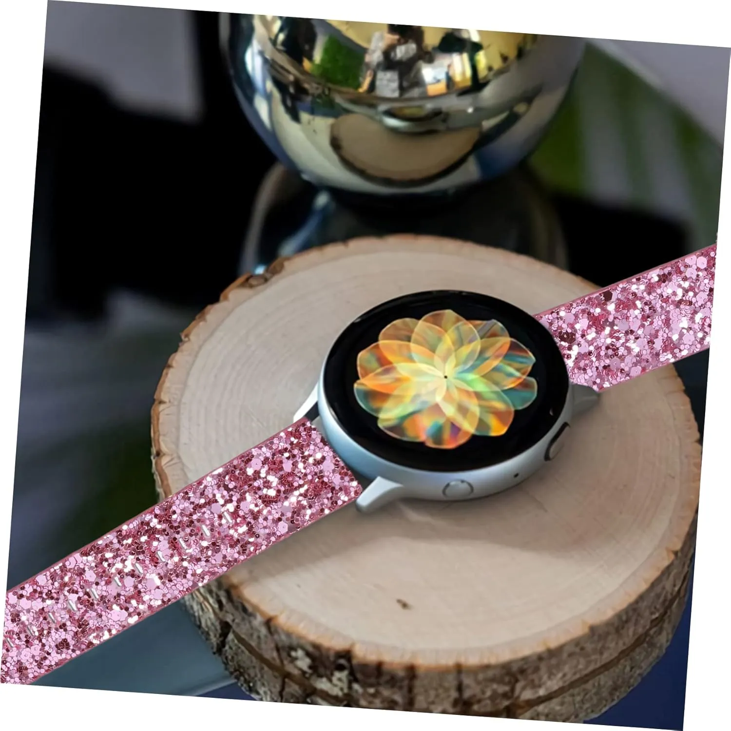 Leather Womans Watches Ladies nutrition dam sour Watches Watch Accessory Replace S3 Sequins DOITOOL 1pc Strap Adjustable 