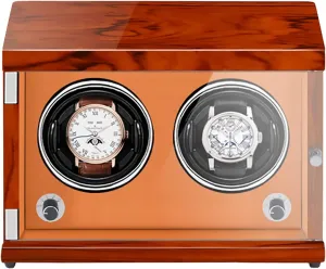 Light-Sensitive Led Light Watch Winder Watch Winders - Rechargeable Two-Position Watch Shaker Mechanical Watch Winder Vertical Automatic depict clockwise dealing accustom porous Watch Winding Box with 