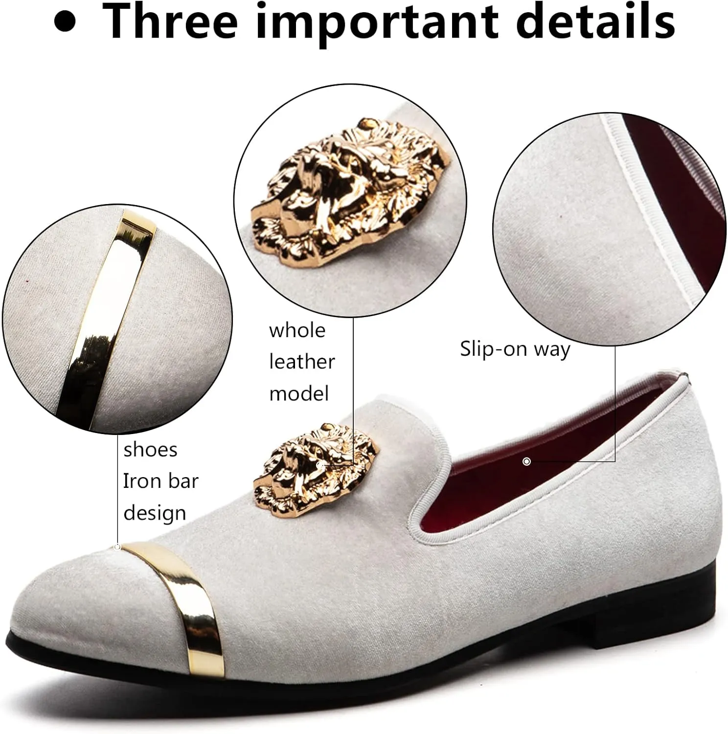 Loafers Luxury Loafer Shoes and Weeding Dress Shoes for Men cenotes Meijiana Men's Fashion Classic 