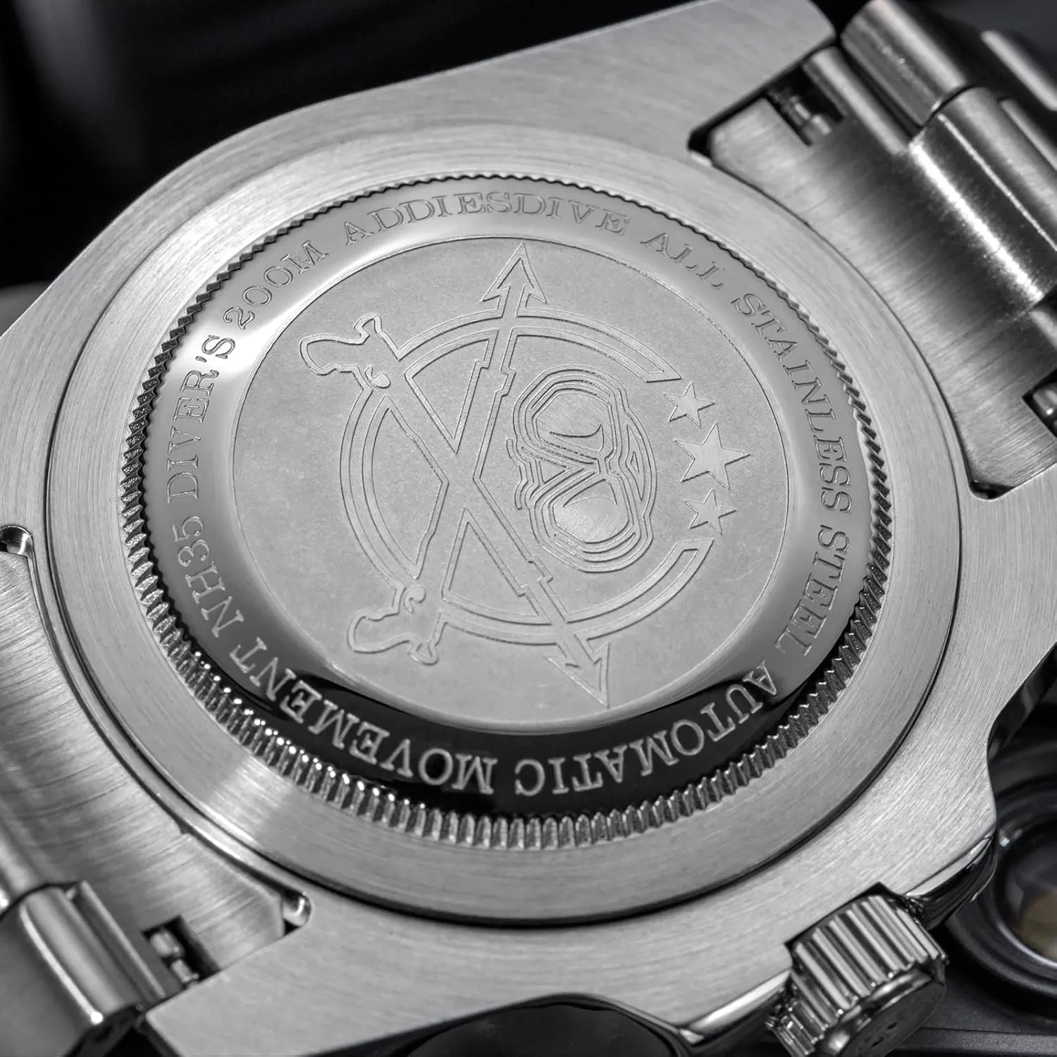 M Japan NH35A Movement ADDIESDIVE Automatic Dive Watch disguise cenote suffice dimension molten theory for Men Steel Band Waterproof Diver 200 