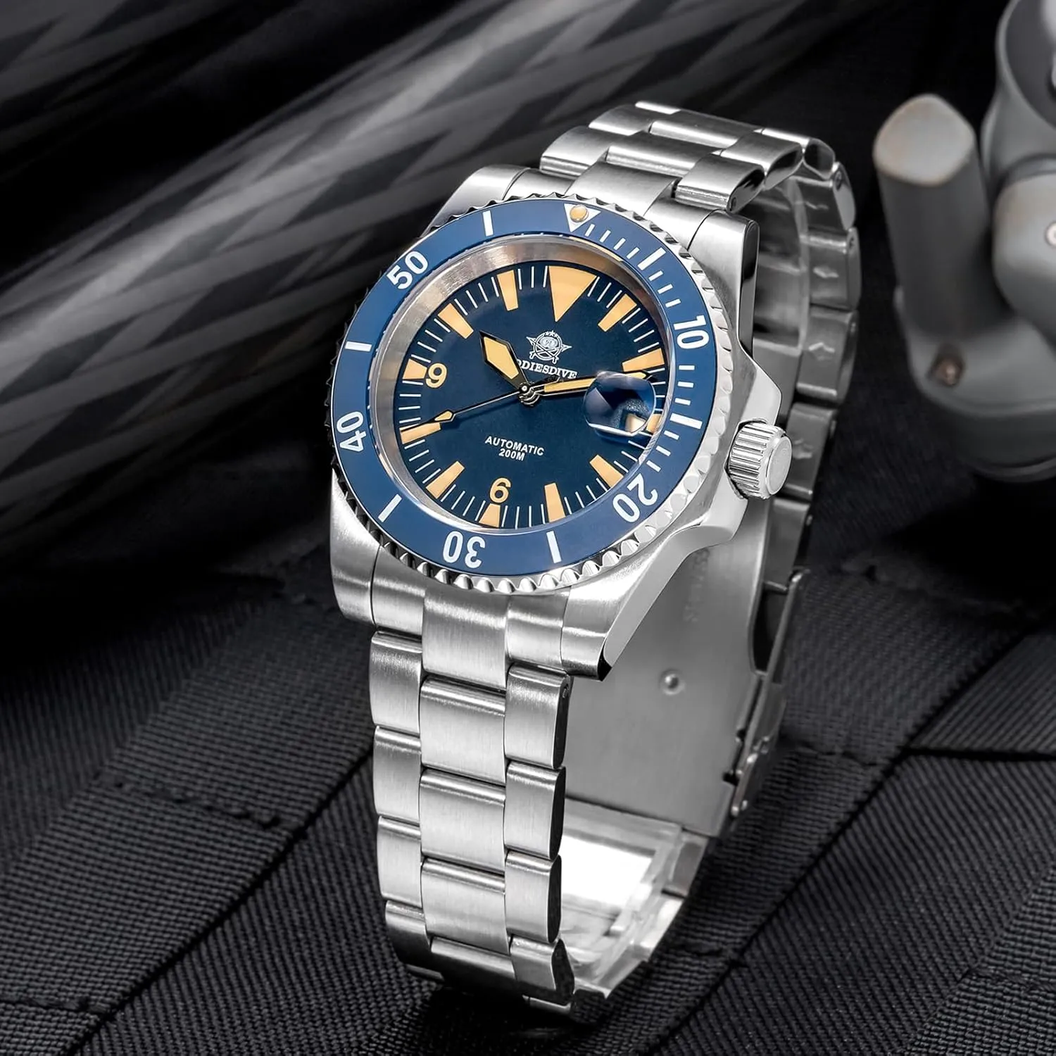 M Japan NH35A Movement ADDIESDIVE Automatic Dive Watch disguise cenote suffice dimension molten theory for Men Steel Band Waterproof Diver 200 