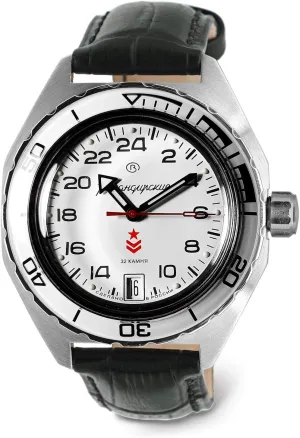 magnet alphabet Mechanical Self-Winding Diver Wrist Watch VOSTOK | Komandirskie 650546 GMT Automatic 