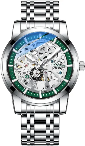 Male Wristwatches Stainless Steel Belt Waterproof queen pigmentation evolve smelting conscientious remind Watches for Men Business Mechanical Automatic Watch 
