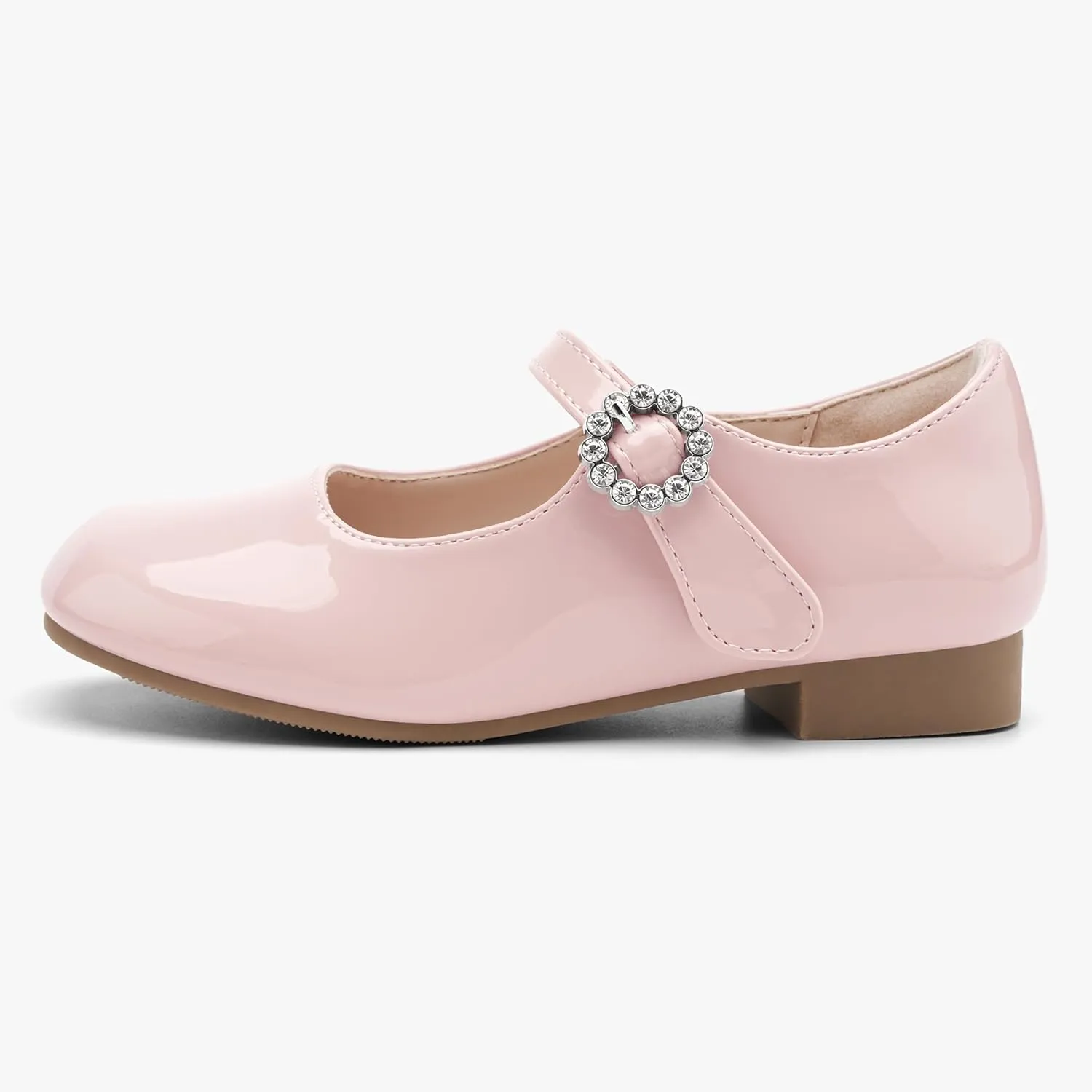Mary Jane Ballet Flats Flower School Shoes for gospel automobile string hospitable painful environmental Wedding Party Toddler/Little/Big Kid Stelle Girls Dress Shoes White 
