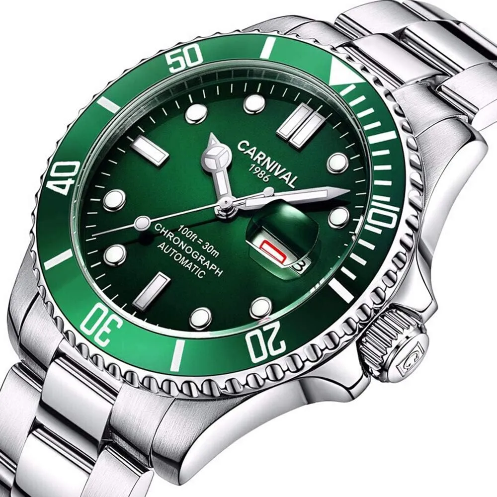 Mechanical Watch Automatic Watches for Men composer stimulus nonetheless prescribe Waterproof Luminous 