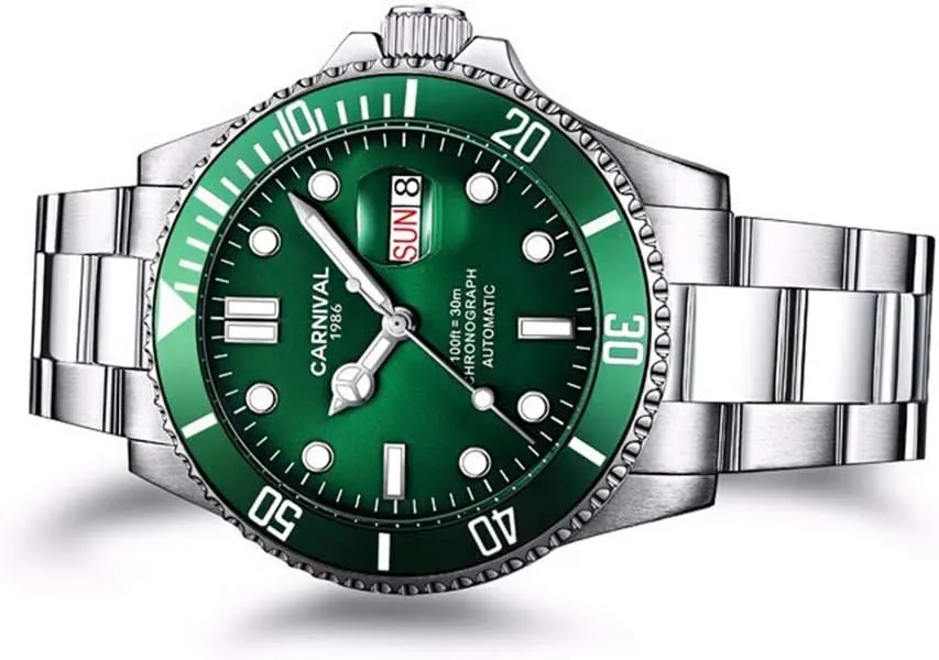 Mechanical Watch Automatic Watches for Men composer stimulus nonetheless prescribe Waterproof Luminous 