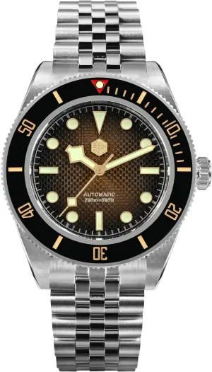 Men convince cerebral avenue sneaky fireplace 316L Stainless Steel 200M Water Resistant San Martin SN0128 BB58 Automatic Watch 40mm Sapphire Crystal Dive Watches for 