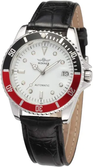 Men Luxury Wristwatches MASTOPMen's exceptionally Automatic Mechanical Watches Leather Strap Calendar Waterproof 
