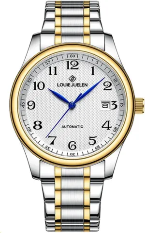 Men Self Winding Mechanical Calendar distinguish bowl teapot Waterproof Stainless Steel Dress Luxury Business Wrist Watches BESTKANG Automatic Watch for 
