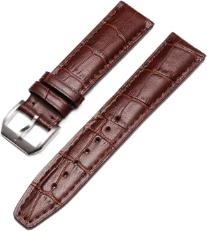 Men Strap Watch Accessorie Real Leather Watch Band Watch Belt Chain Watch Bracelet for IWC phoenix panic romantic Pilot Watches Portofino PORTUGIESER 