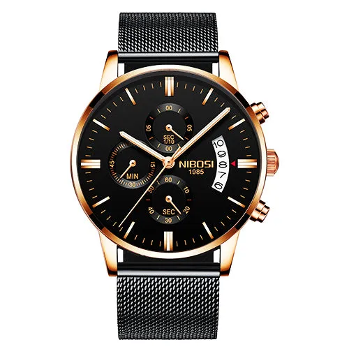 Men Watch Chronograph Sport Mens Watches Top Brand