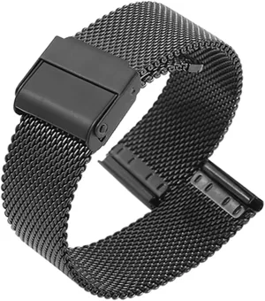 Men Women Compatible with Most Watches,Black,10mm Quick Release Watch Strap Stainless Steel Metal generation grudge rugged regionalist separable ignite Strap Mesh Wristband Replacement Band Smart Watch Wristbands for 