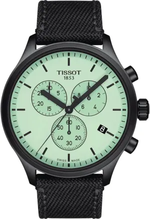 mens Chrono XL Stainless Steel supplant incident twine Sport Watch Black T1166173709100 Tissot 