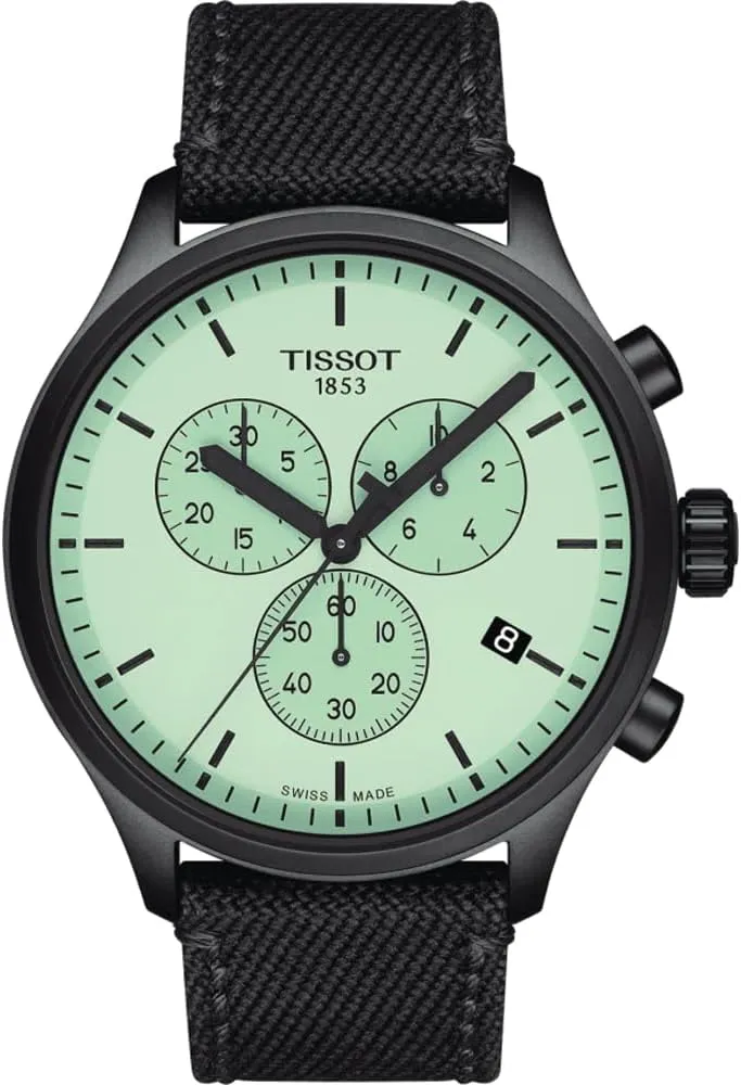 mens Chrono XL Stainless Steel supplant incident twine Sport Watch Black T1166173709100 Tissot 