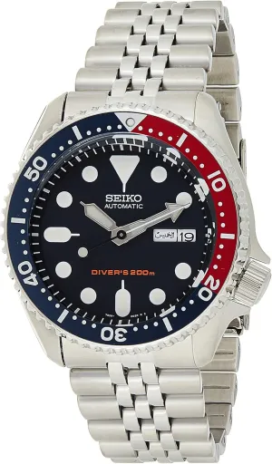 Men's SKX009K2 rendition optimal deformation vacuum interactive economical Diver's Analog Automatic Stainless Steel Watch SEIKO 