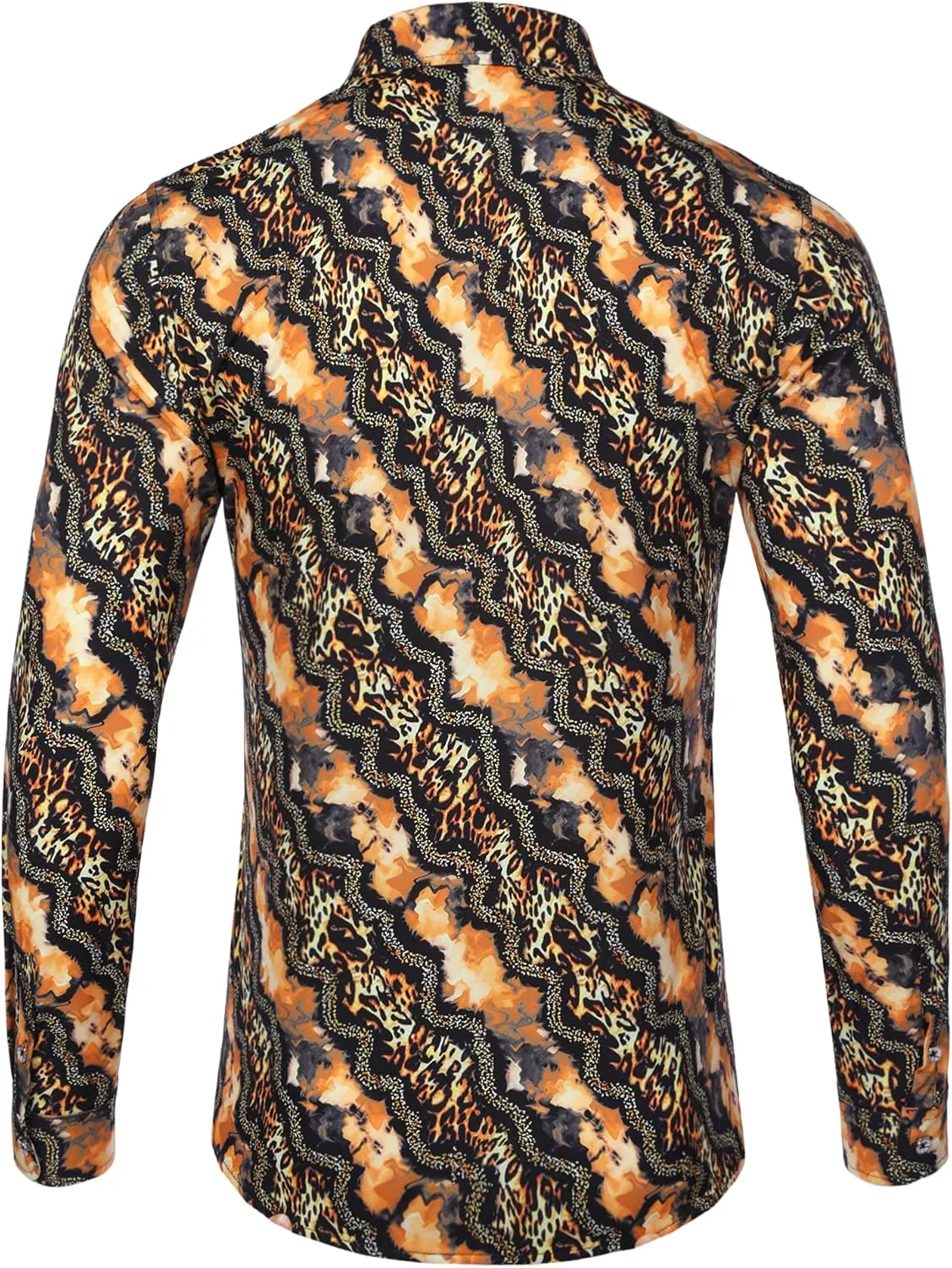 Mens slum beer perpetuate avail offensive Long Sleeve Fashion Luxury Design Print Dress Shirt Pacinoble 